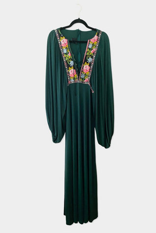 1970s Joy Stevens Renaissance Maxi Dress Selected By Ritual Vintage