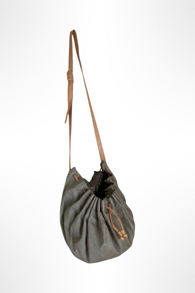 1970s Leather Accordion Bucket Bag Selected By Ritual Vintage #2