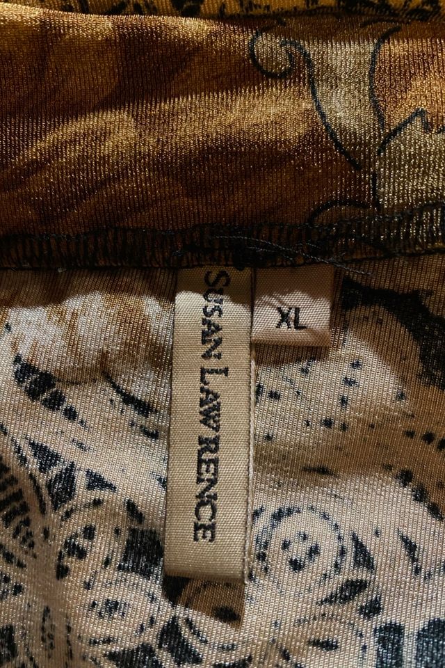 1990s Angel Wing Rococo Print Skirt Selected By Ritual Vintage #2