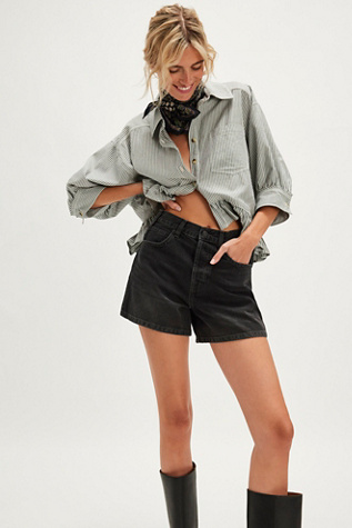 We The Free Tippi Denim Shorts At Free People In Slumber, Size: 25