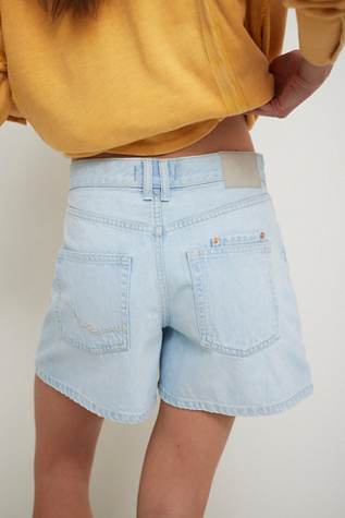 Женские шорты We The Free Tippi Denim, цвет: Синий — фото 2