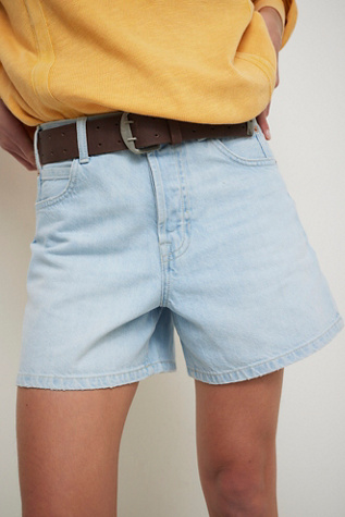 We The Free Tippi Denim Shorts at Free People in Light Wash, Size: 29