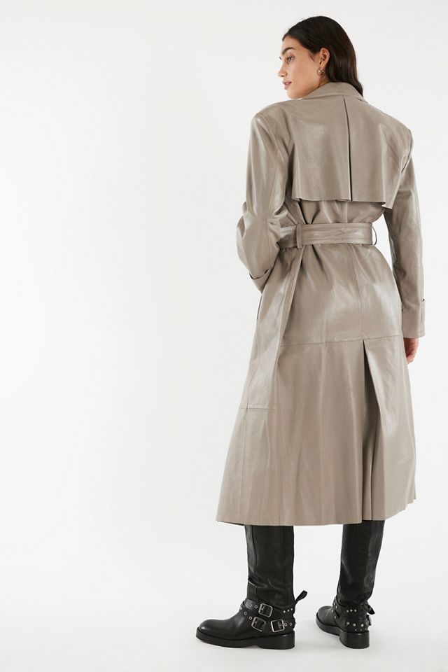 Stand Studio Laney Leather Trench #1