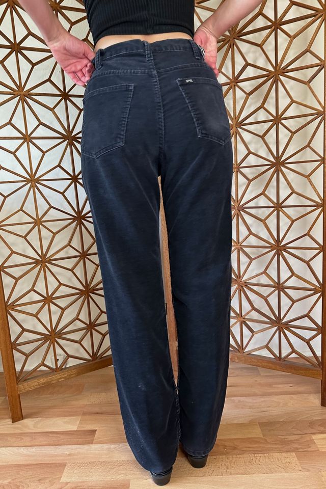 Vintage Faded Black Black Corduroy 501-Style Pants Selected by Picky Jane #3