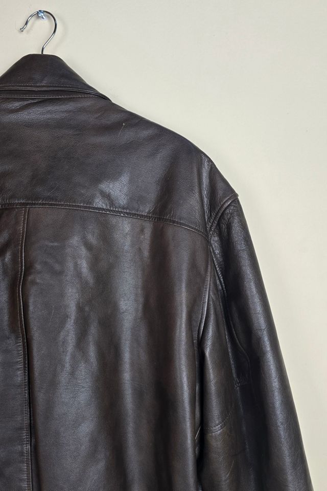 Vintage LL Bean Leather Bomber Jacket #3