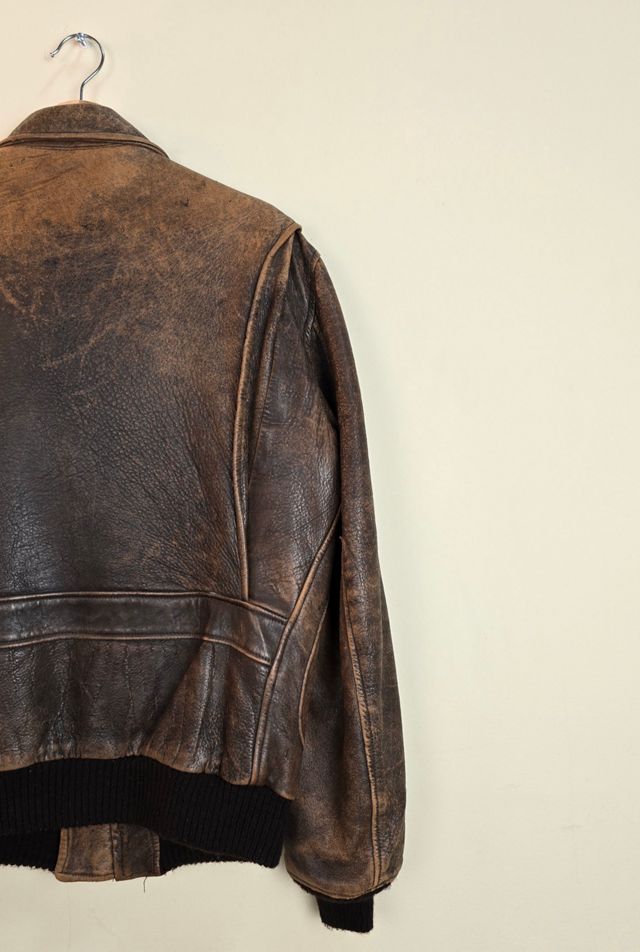 Vintage Military Issue Avirex Leather Jacket #3