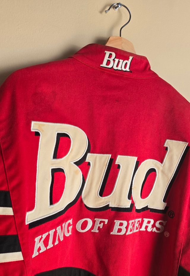 Vintage Budweiser Nascar Jacket #3