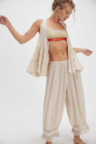 Full Bloom Lounge Set By Intimately At Free People In Tea, Size: Small