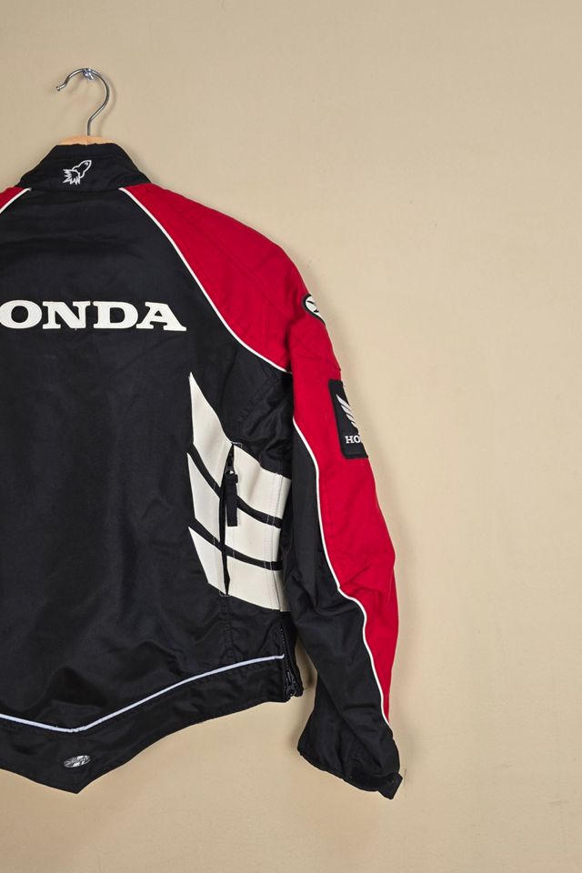Vintage Honda Cropped Biker Jacket #3