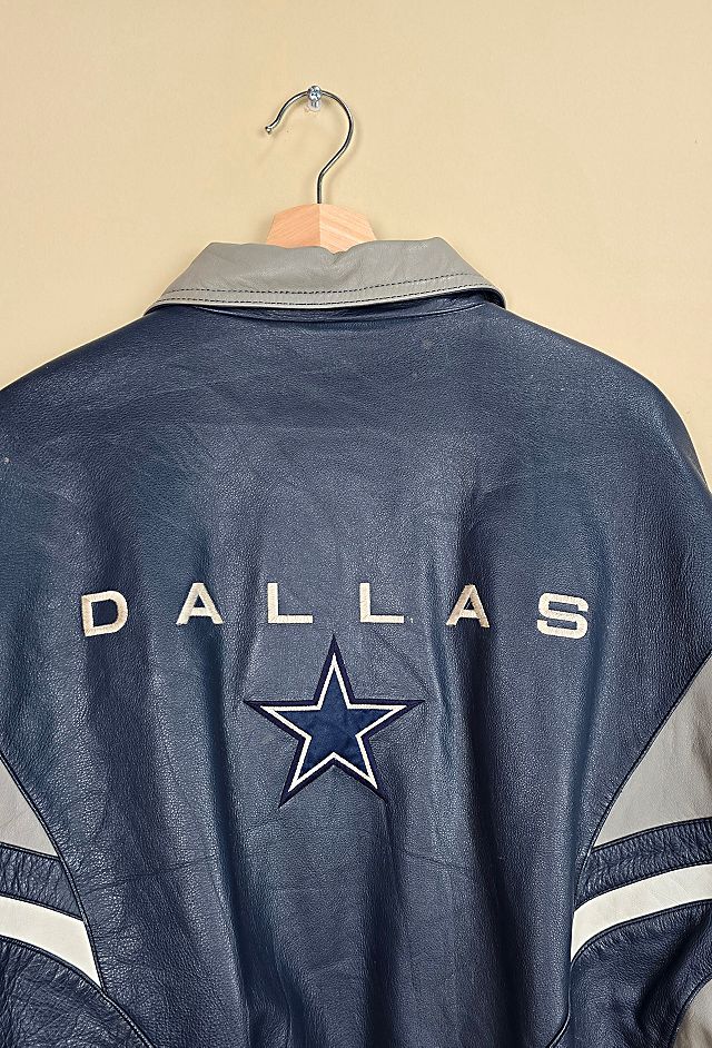 Vintage 1997 Pro Player Dallas Cowboys Leather Jacket | Free Vintage 1997 Pro Player Dallas Cowboys Leather Jacket | Free