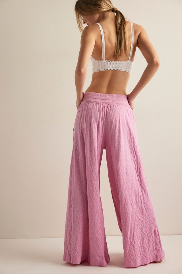 Wait A Minute Wide-Leg Lounge Pants #1