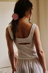 Full Bloom Eyelet Cami