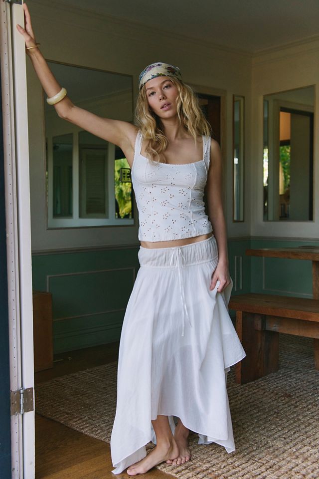 Full Bloom Cotton Eyelet Cami | Free People