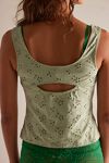 Full Bloom Eyelet Cami