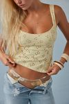 Full Bloom Eyelet Cami