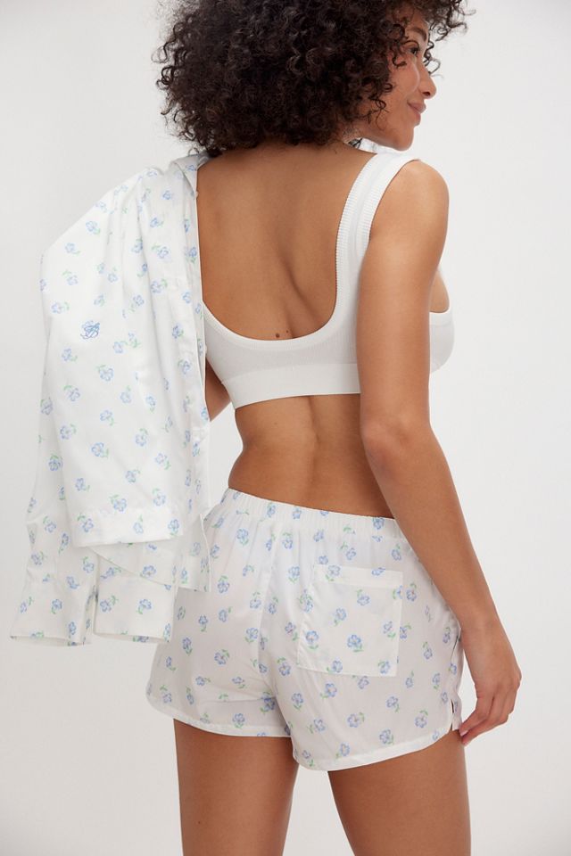 Frankies Bikinis Farmhouse Boxer Shorts #1