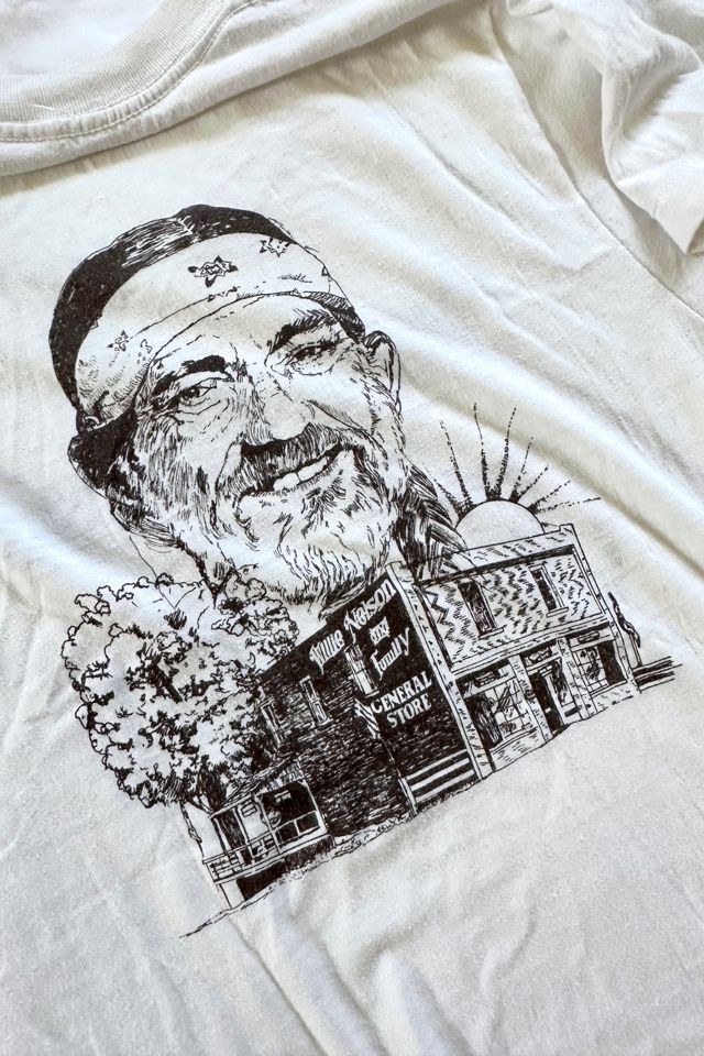 Vintage 1970s Willie Nelson and Family General Store Tee Selected by Cherry #3