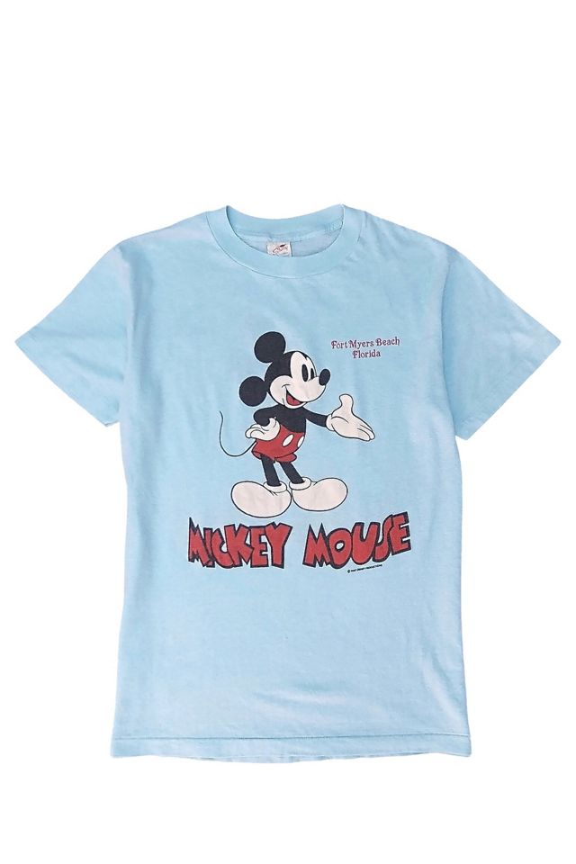 1970's Mickey Mouse Backwards Tee Selected by Garbage Soup