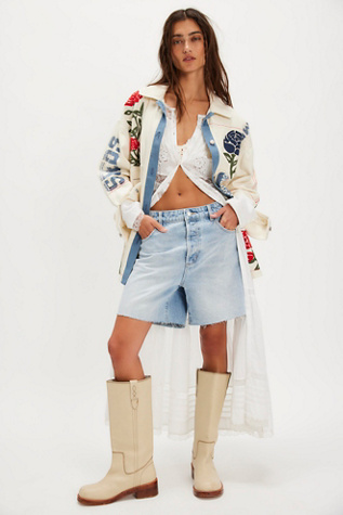 Rolla's 90s Relaxed Shorts at Free People in Blue, Size: 25