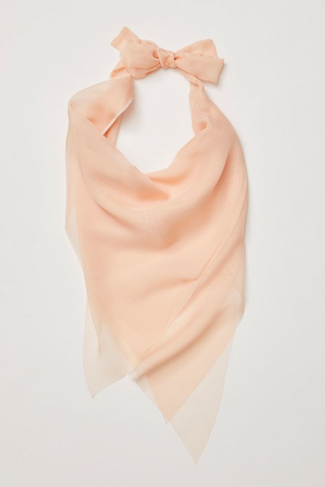 Foulard Surdimensionné en Mousseline Keziah #1