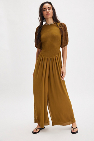 Temperley Jumpsuit At Free People In Calvary Green, Size: XL