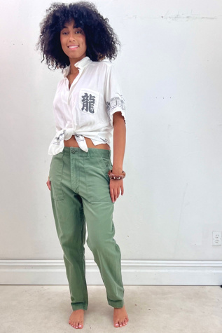 Vintage Army Pants Selected by Anna Corinna
