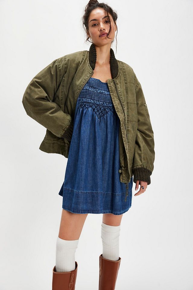 Robe mini en denim Sonora #3