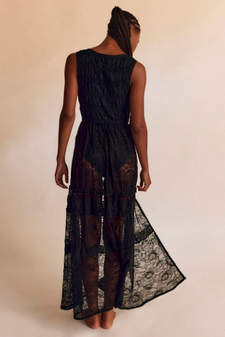 Sweet Saloon Sleeveless Maxi Bodysuit