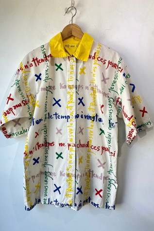 Vintage JC de Castelbajac Ko & Co Words Shirt Selected by The Curatorial Dept.