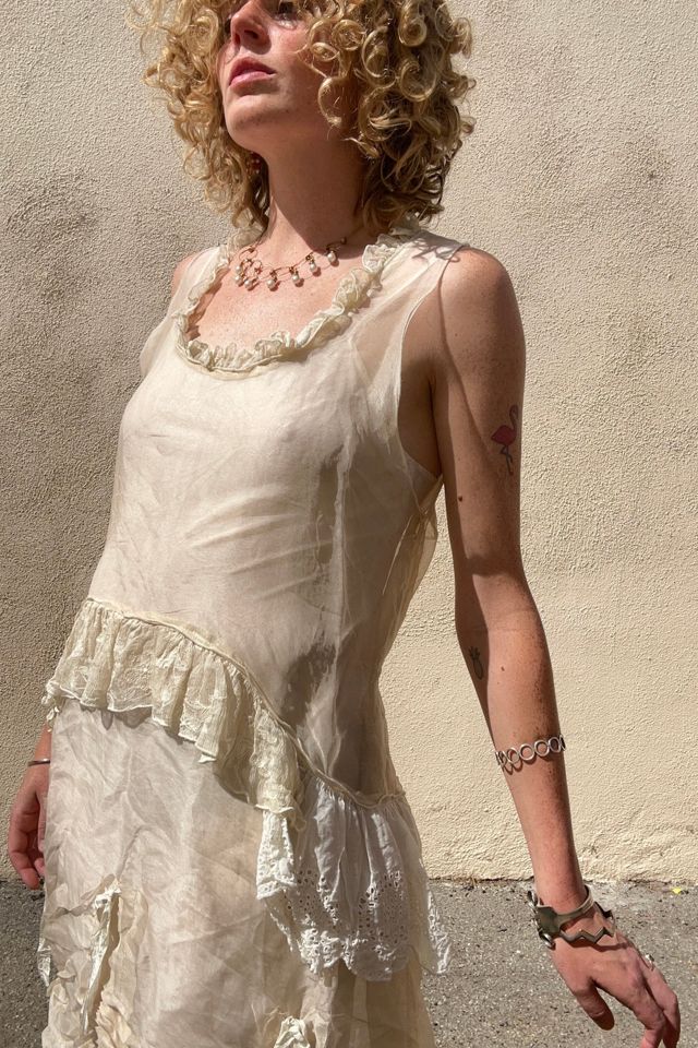 【COAP】[Made] Magnolia frill dress Magnolia Tiered Ruffle Maxi Dress - Ivory | Parallel