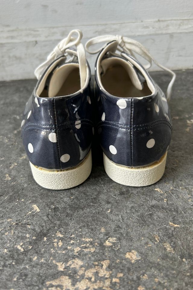Comme des Garcons Girl Navy Polka Dot Shoes Selected by The Curatorial Dept. #2