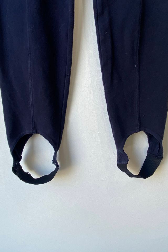 Vintage Laura Ashley Navy Stirrup Pants Selected by The Curatorial Dept. #2