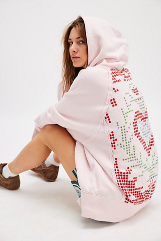 Keepsake Hoodie At Free People In Heart Combo, Size: Medium