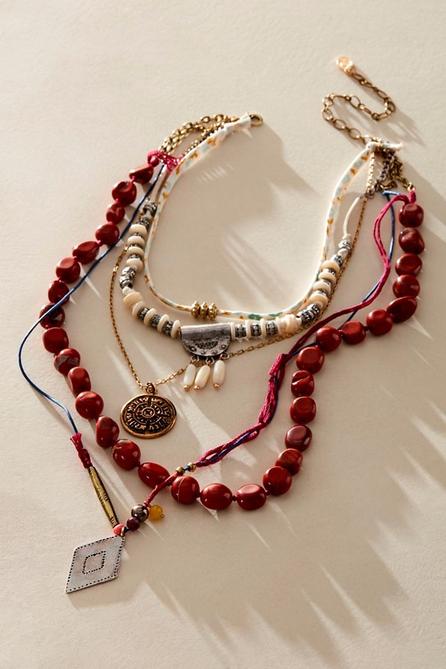 Ariana Ost Wavey Baby Layered Necklace #2