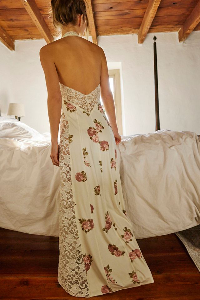 Love You Most Printed Maxi Slip #3