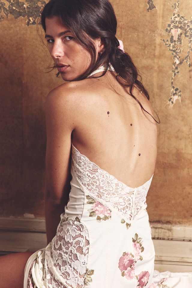 Love You Most Printed Maxi Slip #1