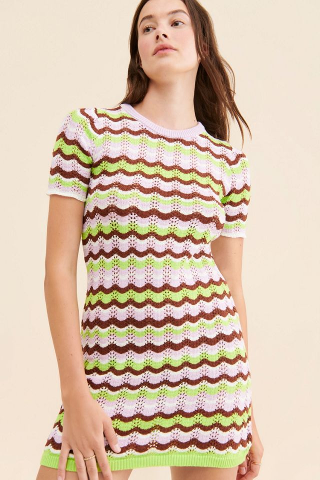 Olivia Rubin Hailey Mini Pointelle Dress #2