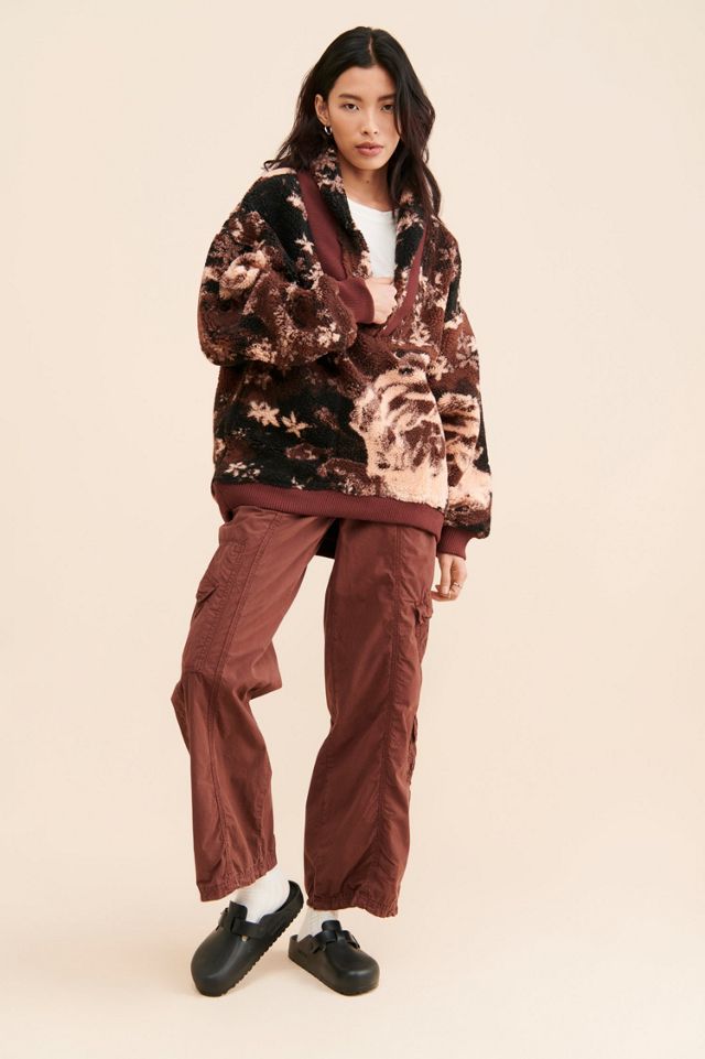 Rosie Printed Sherpa Jacket #3