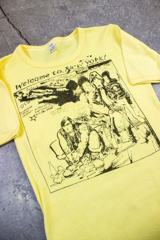 Vintage 1972 Rolling Stones Welcome to New York Concert T Shirt Selected by Black Shag Vintage #2