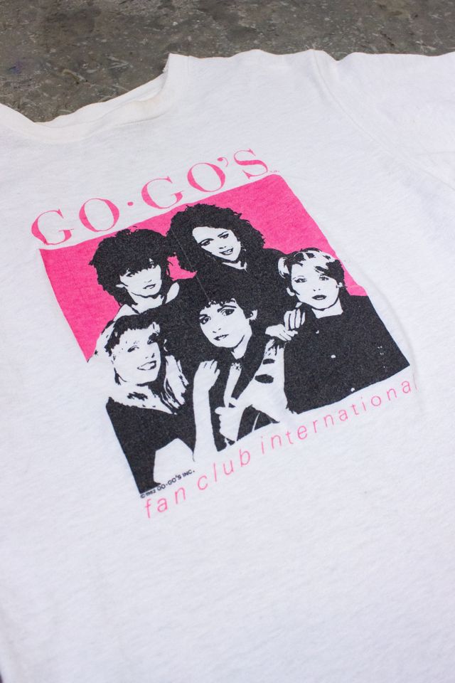 Vintage 1982 Go Go's Fan Club T Shirt Selected by Black Shag Vintage #2