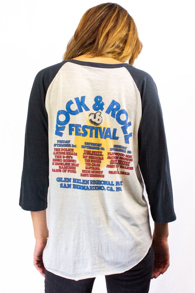 Vintage 1981 US Festival Concert T Shirt Selected by Black Shag Vintage #1