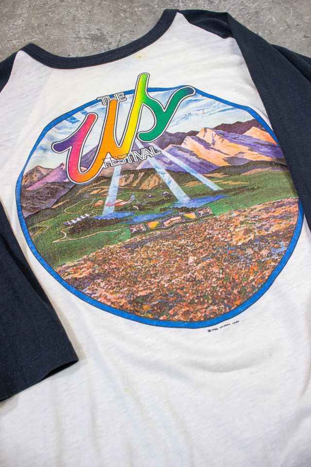 Vintage 1981 US Festival Concert T Shirt Selected by Black Shag Vintage #2