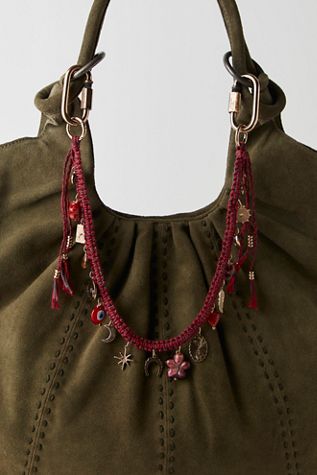 Kantha Elephant Bag Charm