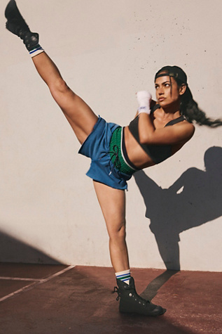Dream Big Shorts by FP Movement at Free People, Athlete Blue Combo, M