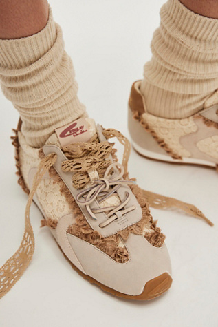 Nash Lace Sneakers By Circus NY By Sam Edelman At Free People In Vanilla Bean, Size: US 9