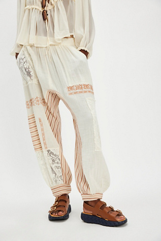 Benji Buckle Sandals by 4CCCCEES at Free People in Brown, Size: EU 38