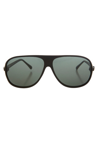 Vintage Tank Sunglasses Selected by Sunglass Museum Top at Free People in Black