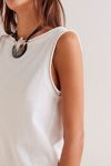 We The Free Roll Neck Muscle Tank