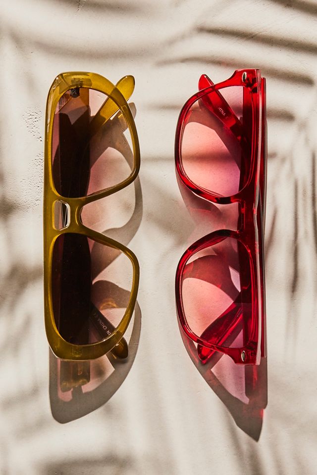 Percy Classic Rectangle Sunglasses #2