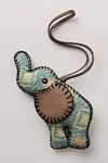 Kantha Elephant Bag Charm